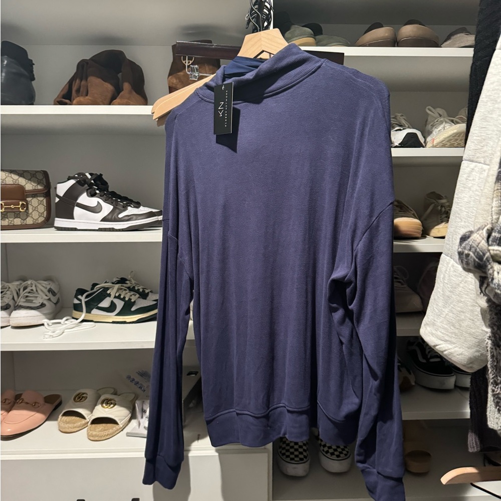 Klassy Network Mock Neck